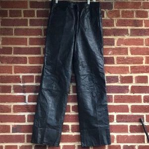 Leather Sportswear Excellent Pants